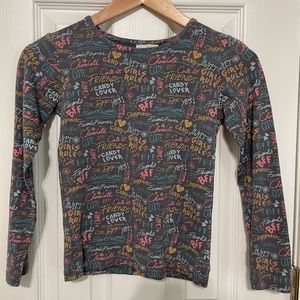 Matilda Jane Paint by Numbers Scribe Tee size 8